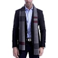 Miniatyrbillede 4 af 8: Herre Halstørklæde Vinter Cashmere Feel Tørklæder til Mænd Langt Moderne