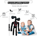 Pikkukuva 7 / 7: Monsteripehmo, kauhuteemainen kaksoispääkoriste, söpö
