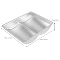 Miniatyrbillede 4 af 5: Aluminiumslegering Bogform Kageform Non-stick Bage Tilbehør Dekoration DIY Værktøj