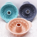 Miniatyrbillede 3 af 5: Silikone Kageform, Spiralmønster Kage Embryo Bageform, Bageværktøj, Chiffonkageform Non-Stick Kageform