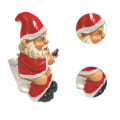 Miniatyrbild 4 av 5: Trädgårdstomte Staty Utomhus Rolig Tomte Dekorativ Tomte Gräsmatta Staty för Uteplats Veranda Trädgård
