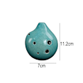 Pikkukuva 2 / 5: Ocarina 6 reikää Alto C Ocarina - Lahjaidea aloittelevalle muusikolle, helppo oppia