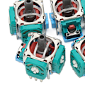 Miniatyrbillede 4 af 8: 5 stk. udskiftning 3D joystick professionel spilcontroller analog stick modul til PS5 spilcontroller