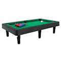 Miniatyrbillede 3 af 8: Mini Poolbord Interaktiv Simulation Miniature Billard Pool Spillesæt til Skrivebordsdekoration Ornament