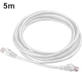 Miniatyrbild 2 av 5: Cat6 Ethernet-kabel Gigabit Flat Network LAN-kabel med kabelklämmor Snagless Rj45-kontakter för dator/modem/router/X-Box Snabbare än Cat5e/Cat5