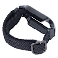 Miniatyrbillede 7 af 8: 3 i 1 Urrem Skærmbeskytter Etui Udskiftning Urrem Beskyttelsesfilm Etui til Mi Band 7 Sort Rem Sort Skal