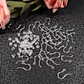 Miniatyrbilde 4 av 8: Parti med 100 kroker i transparent resin 14.5