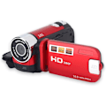 Miniatyrbilde 1 av 5: Videokamera, Full HD High Definition Digitalt Videokamera, 16x Zoom, COMS Sensor, 270° Rotasjon, 2.4\" Fargeskjerm, Videoopptak