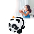 Miniatyrbillede 4 af 5: Minecraft Plys Panda Sort/Hvid 25cm