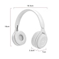 Miniatyrbilde 5 av 5: Bluetooth Hodetelefoner Over Øret, Trådløse Hodetelefoner V5.0, Myke Memory-Protein Øreklokker og Innebygd Mikrofon for iPhone/Android Mobiltelefon/PC/TV
