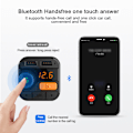 Pikkukuva 4 / 5: Bluetooth 5.0 Autosarja LED-digitaalinäytöllä, langaton FM-lähetin autoon, kaksois-USB-ulostulo, tukee U-levyä/SD-äänisovitinta, vastaanotin, äänikehote