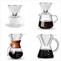 Miniatyrbilde 4 av 5: Gjenbrukbare kaffefiltre, permanent filter i rustfritt stål | Presisjonsfilter med dobbelt lag | Håndholdt kaffefilter | Kaffetrakter