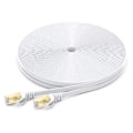 Miniatyrbillede 2 af 5: Cat 7 Ethernet Kabel, Skærmet Ethernet Kabel Fladt RJ45 Netværks LAN Kabel Understøtter 10Gbps 600Mhz - Kompatibel med Cat5/Cat6 Netværk