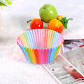 Miniatyrbillede 4 af 5: 100 stk. Farverige Cupcake Forme Papir Bageforme Muffin Forme Kageform
