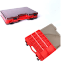 Miniatyrbilde 2 av 5: Oppbevaringsboks i plast for sluker, reversibel fiskeboks, 29 x 19 x 5,8 cm