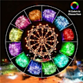 Miniatyrbilde 3 av 5: Festlige Lys Lyslenker - Sammenkoblet Lyslenke for Juletre - Kontrollerbar Via Smarttelefon, Innendørs/Utendørs Lysdekorasjon (10M100LEDS)