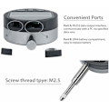 Miniatyrbillede 4 af 5: LED Digital Mikrometer 0,001 mm/0,00005'' Digital Indikator Præcisionsmåler 0-12,7 mm/1'' Elektronisk Komparator/Digital Probe Indikator, En
