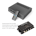 Miniatyrbilde 7 av 8: RF Modulator Profesjonell PAL NTSC 21 Kanal AV til RF Konverter for Dekoder DVR DVD