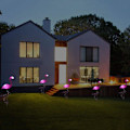 Miniatyrbillede 4 af 4: Flamingogræsplæne Solcellelampe, Solcellehavelampe, Udendørs LED Solcellelampe