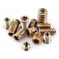 Miniatyrbillede 3 af 5: Pakke med 20 stk. M6/M8/M10 zinklegering gevind sekskantmøtrik, zinklegering indsatser møtrik sortiment (M10*25mm)