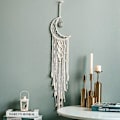 Miniatyrbillede 4 af 5: Drømmefanger, Håndlavet Macrame Vævet Vægophæng, Bohème Håndlavet Rumophæng Gobelin, Bryllupsdekoration Håndværk, Boho Vævet Hænger Væg