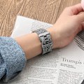Miniatyrbilde 6 av 8: Canvas Klokkereim Myk Pustende Vaskbar Mote Klokkereim Passer for Fitbit Charge2