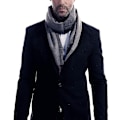 Miniatyrbillede 6 af 8: Herre Halstørklæde Vinter Cashmere Feel Tørklæder til Mænd Langt Moderne