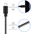 Pikkukuva 5 / 5: 4 kpl iPhone-latauskaapeleita 3FT/6FT/10FT Nylonpunottu Nopea USB-lataus- ja synkronointijohto Datakaapeli iPhone-datakaapeli Yhteensopiva iPhone 11/Xs/Max/Xr/X/8 kanssa