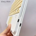 Miniatyrbillede 4 af 5: Ultra-tynd trådløst Bluetooth-tastatur med touchpad - Universelt genopladeligt tastatur til iPad iOS Android Windows-enheder