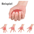 Miniatyrbild 3 av 5: 3- Grip Ball - Röd+Blå+Gul - Äggformad