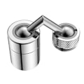 Miniatyrbillede 1 af 6: 360 Graders Vandhane, Universal Stænkvandsfilter Vandhane, 720 Graders Vandhane Belufter, 2 Tilstande Justerbart Brusehoved med 4-Lags Netfilter, til M22-M24 (1