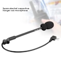 Miniatyrbillede 3 af 4: Sort Z Tactics Mikrofon MIC 2 Pin til Comtac II H50 Støjreducerende Headset Klar Lyd