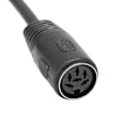 Miniatyrbillede 4 af 5: 6 Pin DIN Han til Hun Kabel Lyd Data Signalforbindelse Forlængerledning til Digitale Lydenheder 3 m / 9,8 ft