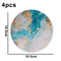 Miniatyrbillede 2 af 5: Absorberende keramiske sten coasters, Guldsmed, Sten coasters