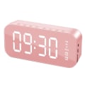 Miniatyrbillede 1 af 5: Vækkeur til soveværelse/kontor, digitalt ur med Bluetooth-højttaler, vækkeur til dybe soveværelser