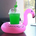 Miniatyrbillede 5 af 6: Oppustelige drikkeholdere, enhjørning flamingo palmeø frugt 3 stk.