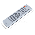 Miniatyrbild 5 av 5: Universal DVD-fjärrkontroll Smart Remote Controller för Pioneer RM-D761, Vit
