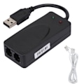 Pikkukuva 2 / 2: Faksimodeemi Kaksiporttinen USB2.0 56K Ulkoinen Modeemiohjain Win 7/Win 8/Win 10/Win XP
