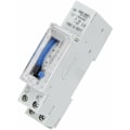 Miniatyrbilde 1 av 5: Programmerbar tidsbryter, Mekanisk timer, 15 minutter til 24 timer Standard DIN-skinne montering tidsrelé