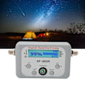 Miniatyrbild 1 av 8: Digital Satellitsökare 950 till 2150MHz ATT Summerfunktion Satellitsignalmätare med Kompass för DirecTV