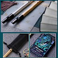 Miniatyrbillede 4 af 5: Irsk Tin Whistle i C/D-tone, Irlands Klassiske Keltiske Folkeinstrument i Messing | Nem at lære, til Begyndere