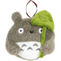 Miniatyrbillede 1 af 5: 20 CM Totoro med Lotusblad Blødt Legetøj Grå