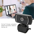 Miniatyrbild 8 av 8: Dator kamera Plug and Play Online klass Live konferens Autofokus Flexibel Drivrutin fri 640x480 USB webbkameraC200 Svart inre märke 640x480P