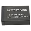 Miniatyrbillede 5 af 5: LP E17 Batteri Intelligent Høj Kapacitet 1040mAh Udskiftning til 200D II R10 RP 750D M6mark2 800D 850D 77D 760D M3 M5