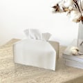 Miniatyrbillede 3 af 5: Servietboks Cover, Moderne Dekorativt Læder Rektangulær Servietboks Etui Organizer Holder til Toiletbord, Natborde, Stue, Kontor