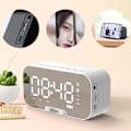 Pikkukuva 3 / 5: Langaton Bluetooth-kaiutin peilikello miniherätyskello
