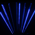 Pikkukuva 1 / 2: LED-meteorisuihkuvalo 50cm 8 putkea 384 LED joulukuusen koristeluun, sininen
