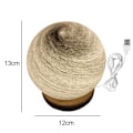 Miniatyrbillede 2 af 5: Planet lampe Solnedgang bordlampe Atmosfære Regnbue lampe Vandrende planet natlampe Sengelampe