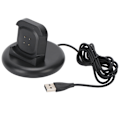 Miniatyrbillede 3 af 5: Ur-oplader Dock Probe Magnetisk Interface Opladningsbase Passer til Fitbit Versa 3/Sense