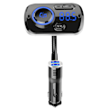 Miniatyrbillede 2 af 5: Bluetooth FM-sender til bil, trådløs Bluetooth 5.0 bilradioadapter-sender QC 3.0 dobbelt USB-billader-sæt med håndfri opkald og musik